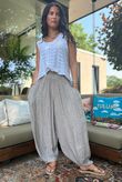 Tasha Damask Bloom Pant Mocha